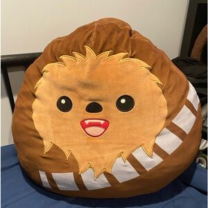 Squishmallow Star Wars Chewbacca Plush Pillow 24”.  $10